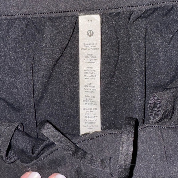 Lululemon Stretch High Rise Jogger - Black - Picture 6 of 7